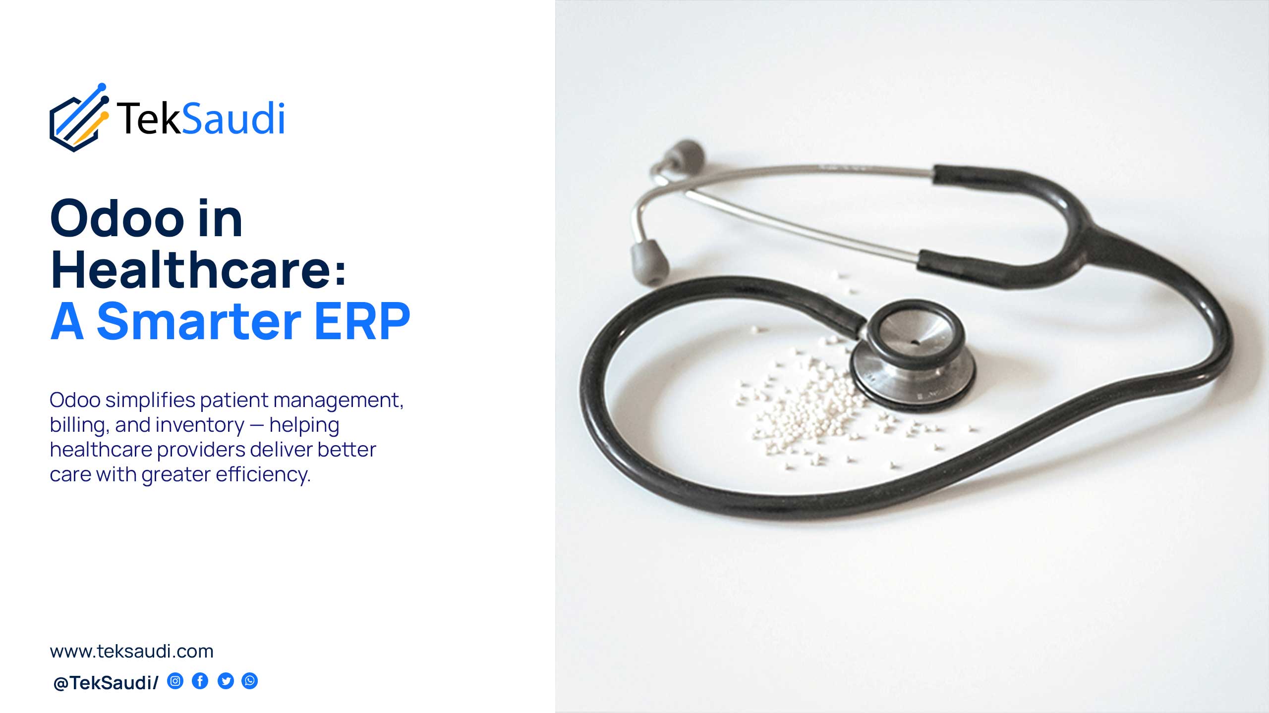 Odoo in Healthcare: A Smarter ERP